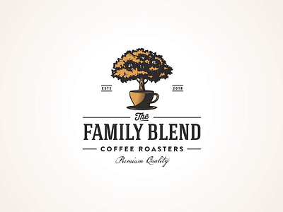 The Family Blend bar blend caffe coffee retro roaster tree vintage