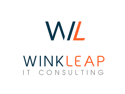 Winkleap consulting it logotype
