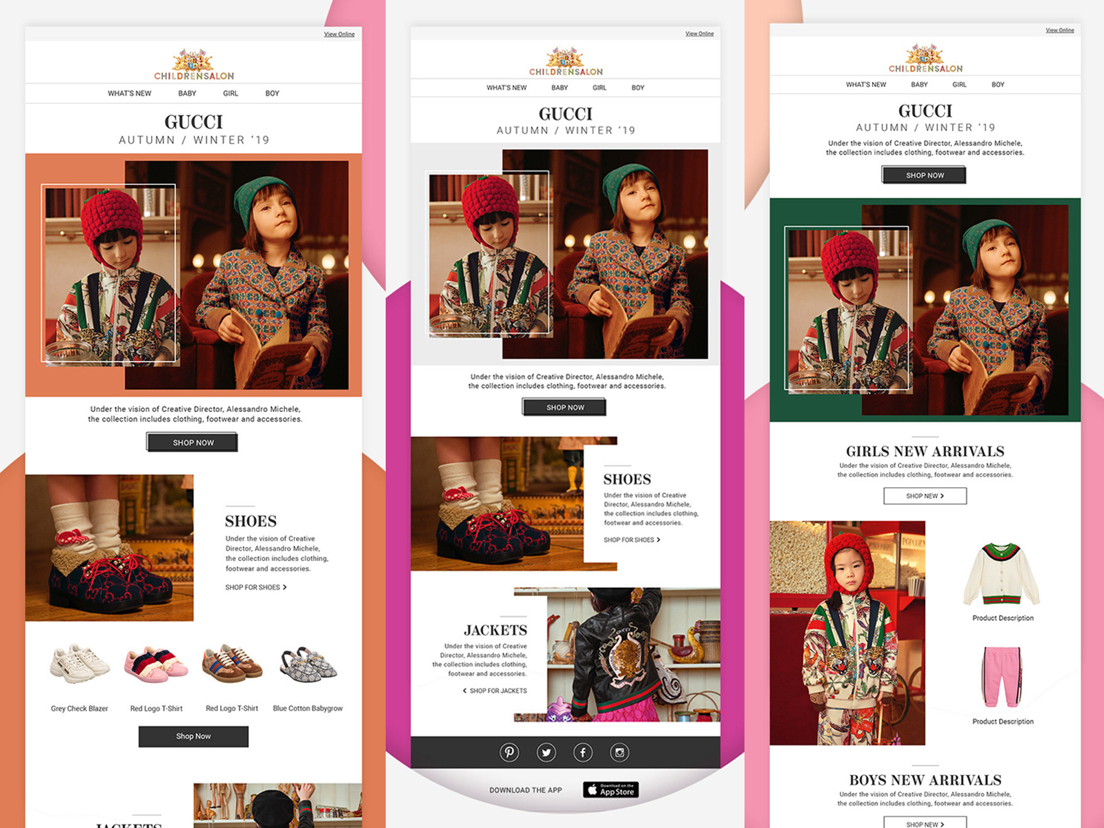 toediening gewoon nicotine gucci Newsletter designs by Whitney Samuels on Dribbble