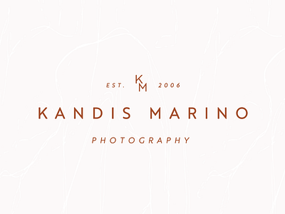 Kandis Marino Alternate logo branding brandingdesign brandstylist logo logo design logodesign minimal minimalism type typography