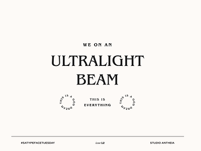 Kanye West - Ultralight Beal Typography brand design branding branding design design funny kanye logo logo design logodesign logotype minimalism quote serif type typography