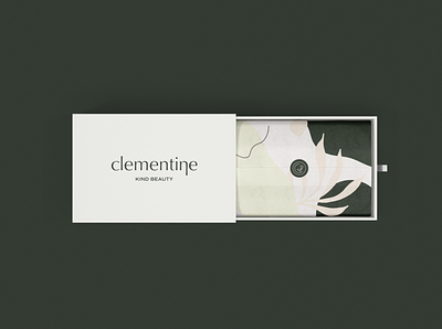 Clementine Packaging beauty branding clean beauty deodorant illustration logo minimalism packaging skin care typography