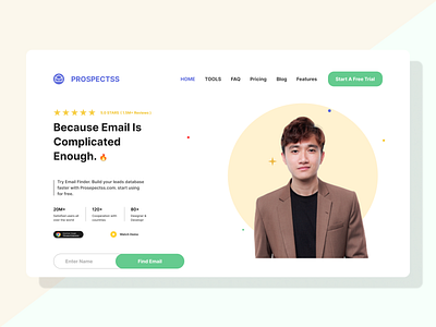 Landing page