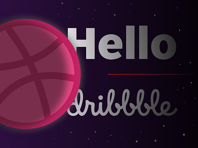 Hello Dribbble!