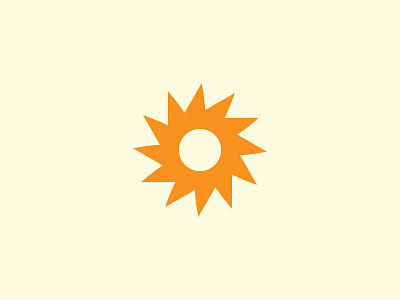 Abstract Logo Mark | Sun Bloom abstract logo abstract mark bloom branding design flower logo graphic design logo sun vector