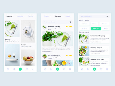 Restaurant Apps Design