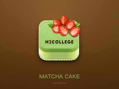 Matcha cake cake