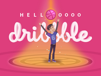 Hello Dribbble! ayinikat debut shot first debut hello dribbble wibin