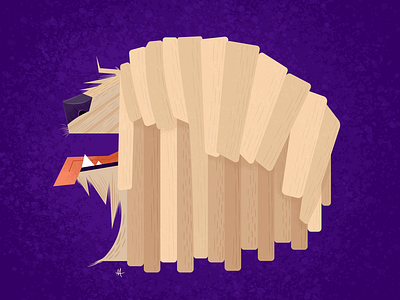 Komondor design graphic design illustration vector