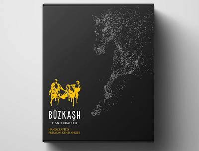 Package Design for Buzkash - Hand Crafter Premium Shoes branding creative illustration logo design logo design identity package design