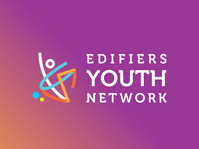 Edifiers Youth Network Branding branding creative design illustration logo logo design logo design identity