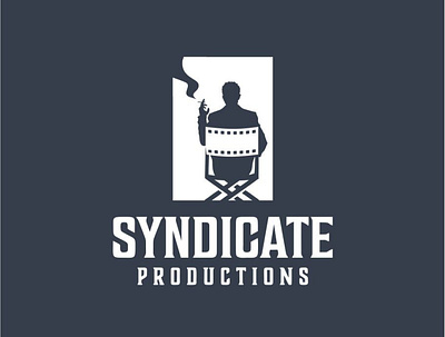 Syndicate Productions Branding branding creative design illustration logo logo design logo design identity