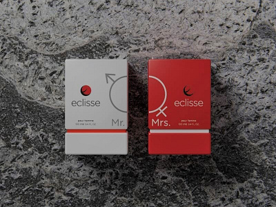 Eclisse fragrances - package design