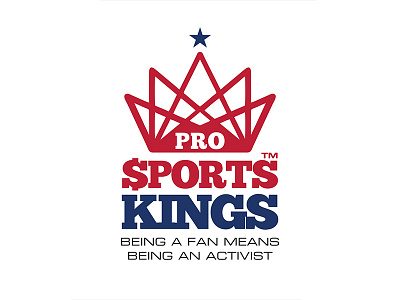 Pro Sports Kings branding logo design identity