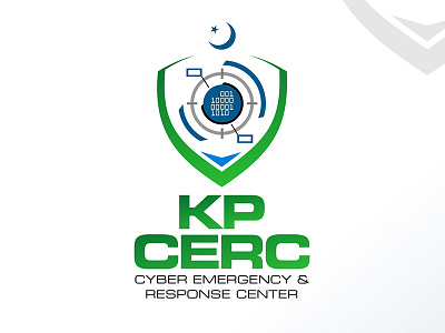 CERC Cyber Emergency and Response Center cyber design digital logo