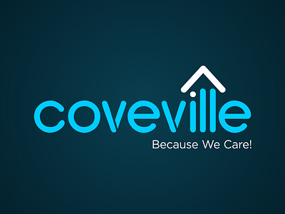 Coveville blog logo branding creative design health logo