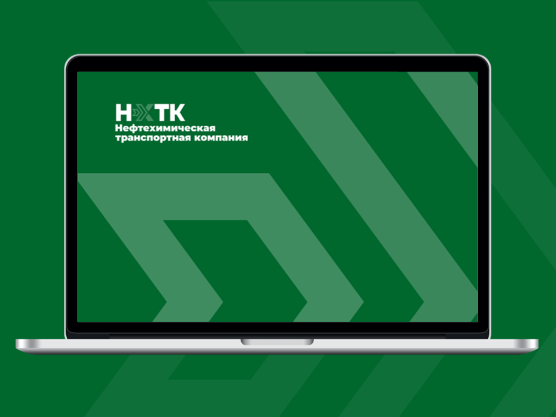Petrochemical Transportation Company Concept animation company green logo mainpage menu order transport ui vector