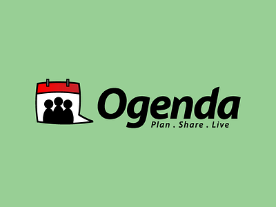 Ogenda calendar live ogenda plan share social