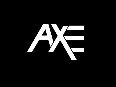 Axe 2d axe brand design flat illustrator logo typography