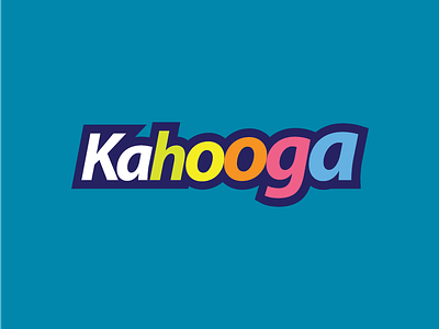 Kahooga 2d design illustration illustrator kahooga logo