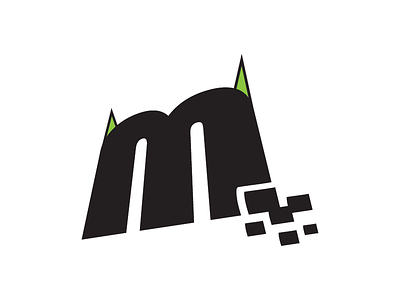 Monster Media Group Logo 2d design illustration illustrator logo media monster