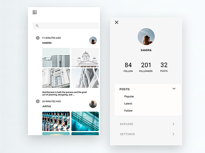 Grid Explorations for Web