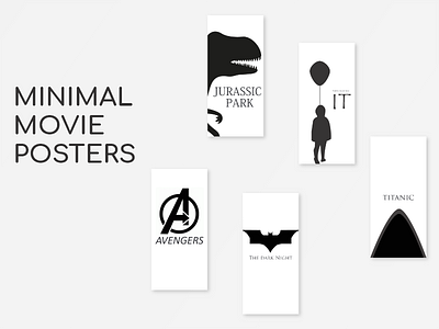 Minimal Movie Posters