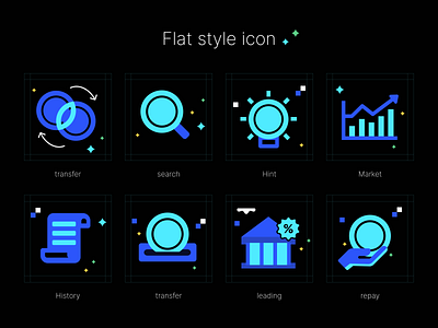 Flat style icon #001