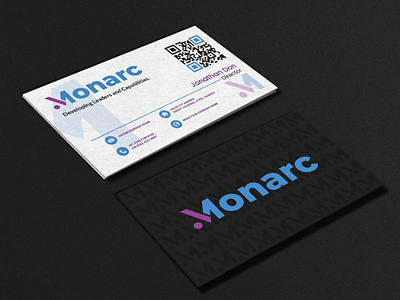 Business card design.