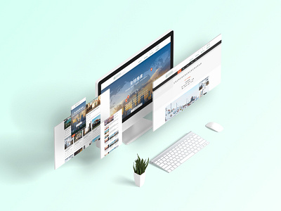 Estate responsive website design