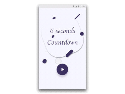 Daily UI #13 Time tracker motion design