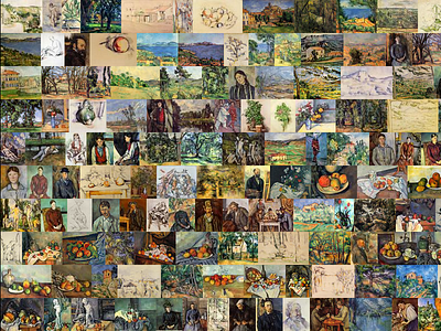 Paul Cézanne Art Quilt art