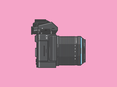 Jack Royle Camera camera design graphic illustration love photo pink shot technology