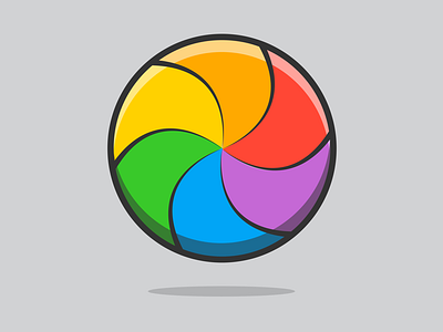 Wheel of death apple colours design frustration illustration mac problem shot spin spinning wheel