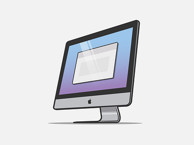 Mac apple computer design illustration imac mac pro screen shot technology wide work