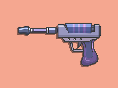 Pew pew adult blast cartoon comic dribbble gun morty ray rick shot space stroke