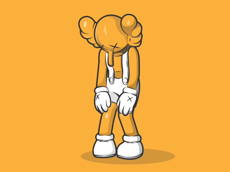 KAWS Doll by Jack Royle on Dribbble