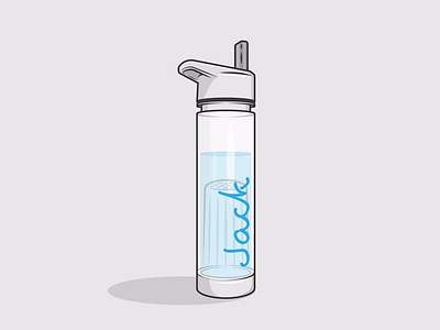 Love Island bottle dribbble drink flat icon island love reality series shot tv water