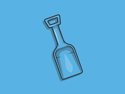 Spade beach blue castle colour dribbble flat holiday icon illustration san shot shovel spade spades stroke summer vector