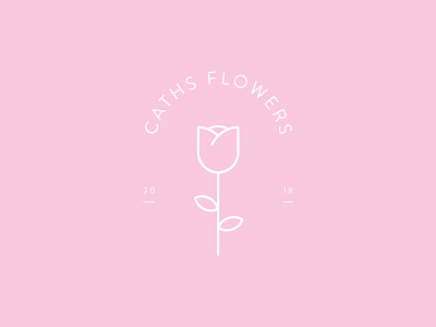 Flowers branding colour dribbble flat flower grow icon illustration logo plant shot stroke type vector