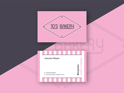 Business cards bakery bakery logo branding business cards business cards design cakes cards deco dribbble flat icon illustration logo shot stroke vector