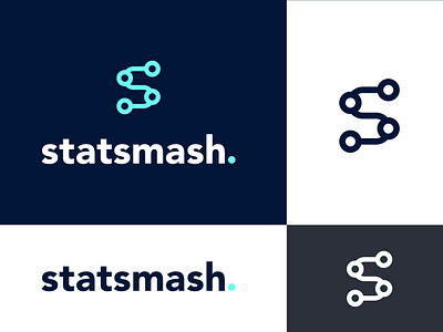 Stasmash analytics brand.branding colour design dribbble flat icon illustration logo numbers shot stat stats stroke type ui ux vector web youtube