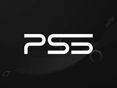 PS5 redo console dribbble flat game console games icon logo play playful playstation playstation 5 ps5 rebound rebrand redo shot sony tech vector