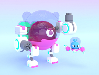 Cosmoteam 🌠 3d 3dart 3ddesign 3dillustration 3dmodeling 3dwork blender design illustration