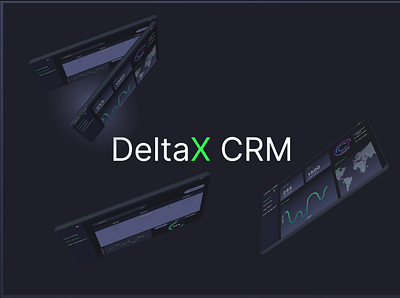 Product Specialist Assignment - DeltaX CRM branding dashboard design product typography ui ux