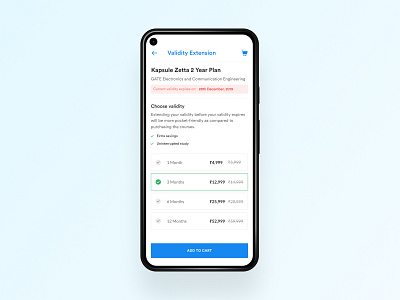 Product Details – Validity android cart details figma mobile pixel product product design ui ux