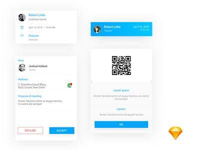 Card Layouts | Spazer android design mobile ui ux