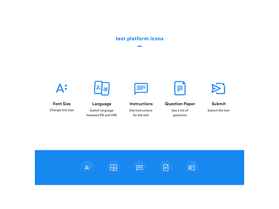 Test Platform Icons android design figma flat icons illustration mobile ui ux vector