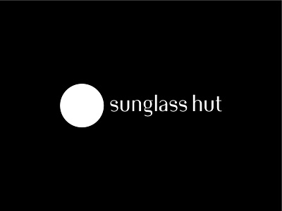 Sunglass Hut logo lettering logo logotype symbol typography
