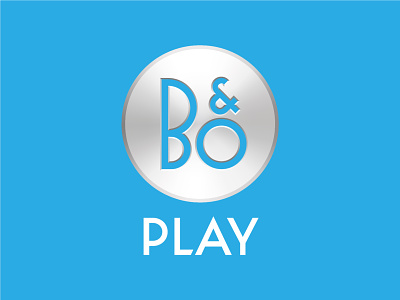 B&O Play logo audio branding logo logo design logotype symbol typography